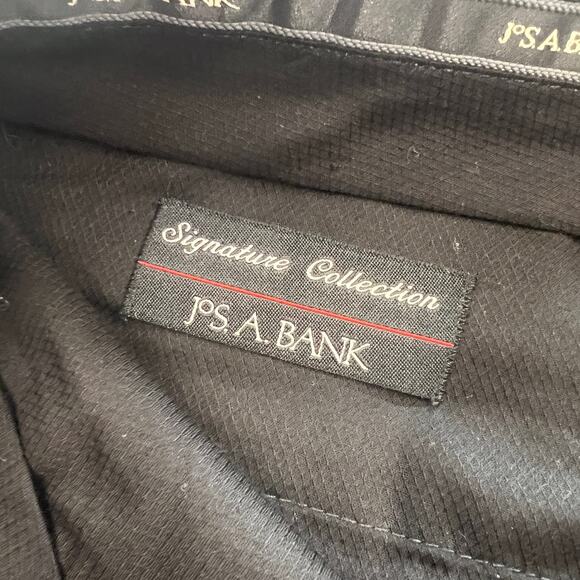 Jos A Bank 36 Short Taupe Wool Dress Pants 28” Inseam - Picture 6 of 9